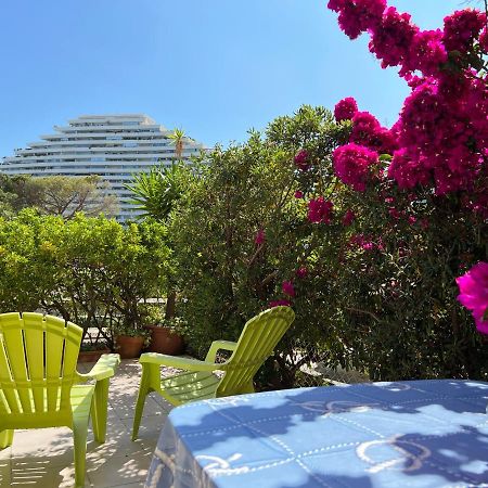 Blue Terrace Apartment - Marina Baie Des Anges Villeneuve-Loubet Bagian luar foto