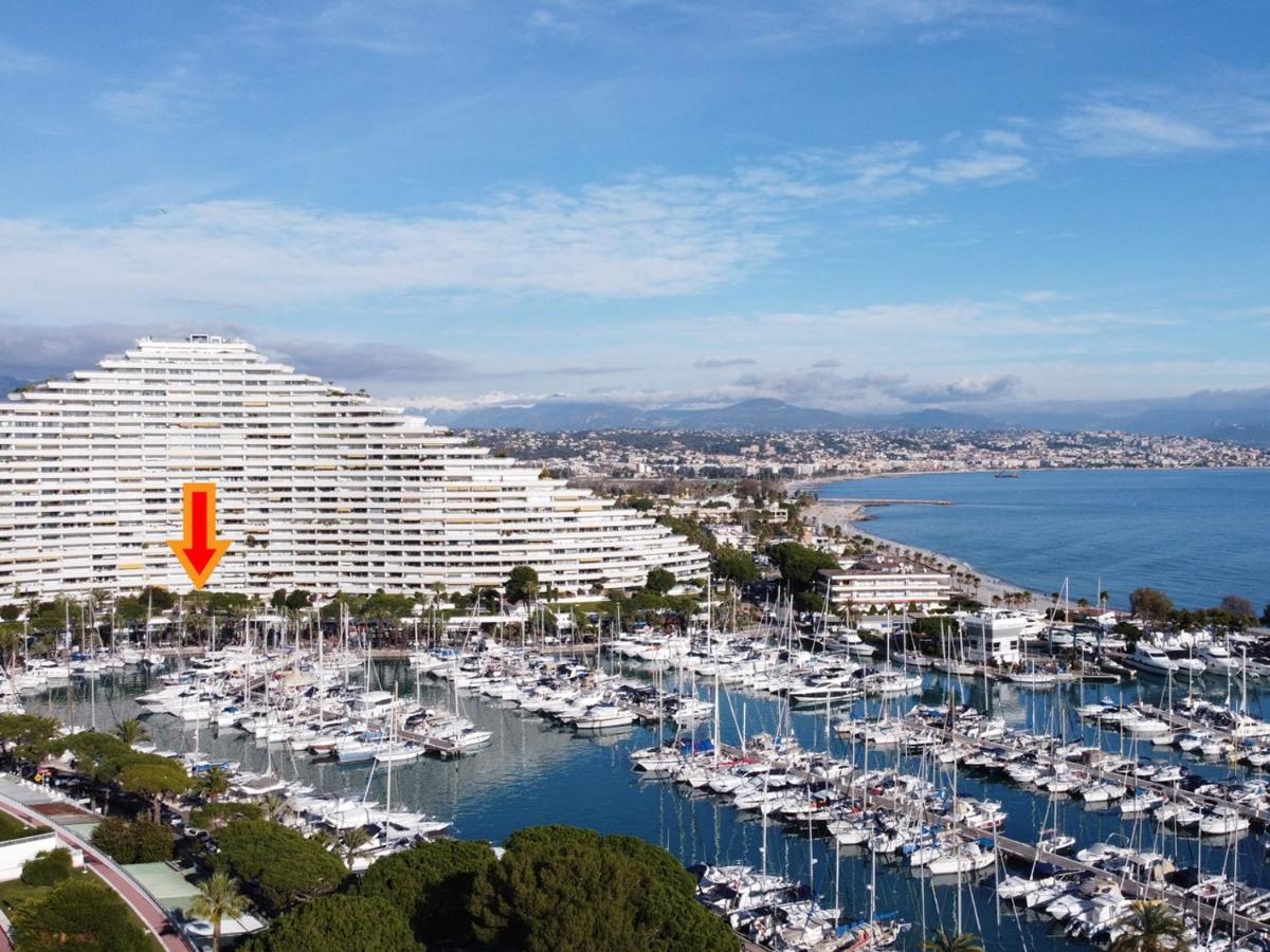 Blue Terrace Apartment - Marina Baie Des Anges Villeneuve-Loubet Bagian luar foto