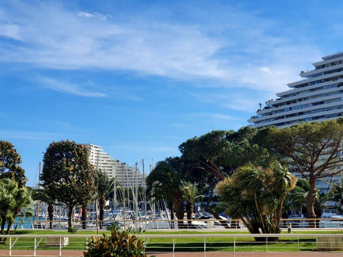 Blue Terrace Apartment - Marina Baie Des Anges Villeneuve-Loubet Bagian luar foto