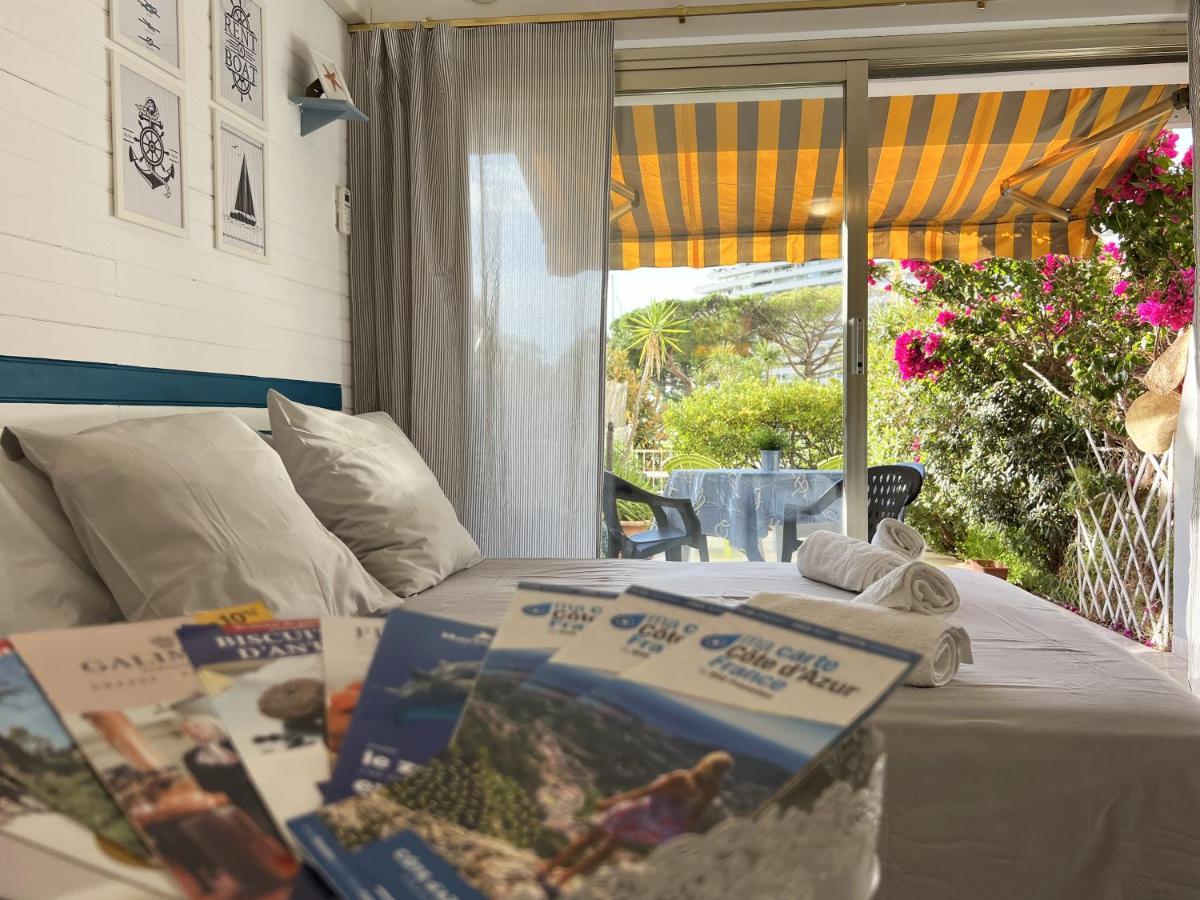 Blue Terrace Apartment - Marina Baie Des Anges Villeneuve-Loubet Bagian luar foto