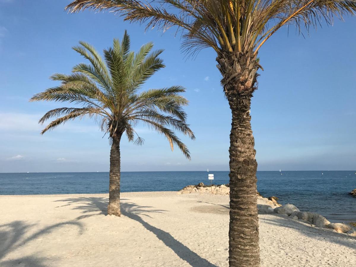 Blue Terrace Apartment - Marina Baie Des Anges Villeneuve-Loubet Bagian luar foto